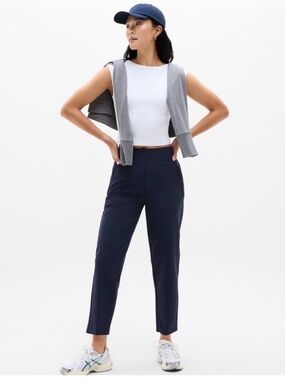 Athleta Navy Endless High Rise Pants. Size 14